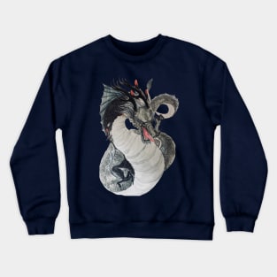 Chinese Black Dragon God Crewneck Sweatshirt